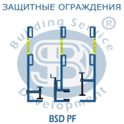 Стойка защитного ограждения СОНУ150 