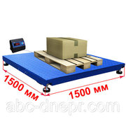 Весы платформенные 1.5х1.5 метра