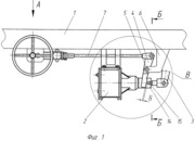 Жд стояночный тормоз в сборе