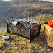 мангал автоматичний,  лінивий шашличник,  з мотором