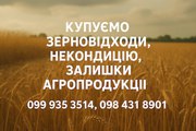 Купуємо зерновідходи та некондицію на постійній основі